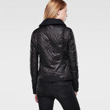 G-Star RAW® Calis Keaton Quilted Jacket Negro model back
