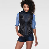 G-Star RAW® Calis Quilted Vest Negro model front