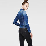 G-Star RAW® New Slm Tai Jacket Azul intermedio model back