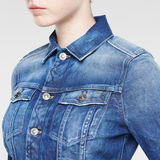 G-Star RAW® New Slm Tai Jacket Bleu moyen flat front