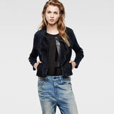 G-Star RAW® Lynn Zip Jacket Dark blue model side