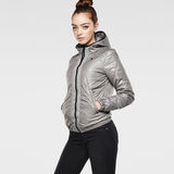 G-Star RAW® Quilted Lightweight Jacket Grau model side