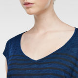 G-Star RAW® Lyker Striped T-Shirt Bleu moyen