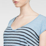 G-Star RAW® Lyker Striped T-Shirt Hellblau