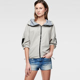 G-Star RAW® Florence Loose Hooded Vest Sweat Blanc