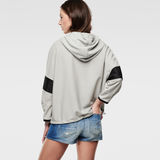 G-Star RAW® Florence Loose Hooded Vest Sweat Blanco