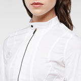 G-Star RAW® Lynn Zip Shirt Weiß