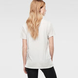 G-Star RAW® Edla Roundneck T-Shirt Weiß