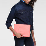 G-Star RAW® Apry Clutch Pink front flat