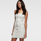 G-Star RAW® New Lynn Zip Dress Blanco