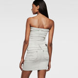 G-Star RAW® New Lynn Zip Dress Blanco