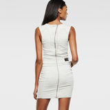 G-Star RAW® New Lynn Slim Dress Blanc