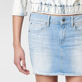 G-Star RAW® 3301 Ripped Skinny Skirt Bleu clair