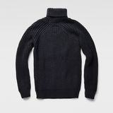 G-Star RAW® Ave Turtle Knit Donkerblauw model back