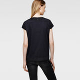 G-Star RAW® Loron Cap-Sleeves T-Shirt Dunkelblau