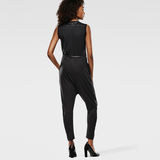 G-Star RAW® Bodini Sleeveless Suit Black model back zoom