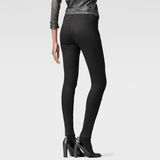 G-Star RAW® Cade Contour Zip High Super Skinny Jeans Black model