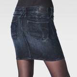 G-Star RAW® Lynn Zip Skirt Azul oscuro