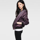 G-Star RAW® Cade Bomber Paars model side