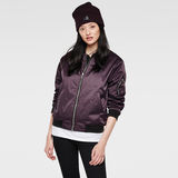 G-Star RAW® Cade Bomber Paars flat back