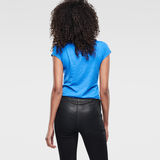 G-Star RAW® Loreen V-Neck T-Shirt Azul claro