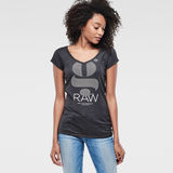 G-Star RAW® Loreen V-Neck T-Shirt Black