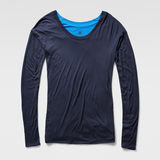 G-Star RAW® Lon Reversible T-Shirt Bleu foncé