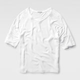 G-Star RAW® Case 3/4 Sleeve Top Blanc