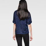 G-STAR® Laris 3/4 Sleeve Top Dark blue