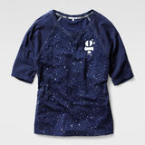 G-STAR® Laris 3/4 Sleeve Top Dark blue