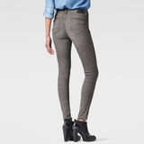 G-Star RAW® Midge Zip Ultra High Waist Super Skinny Jeans Grey