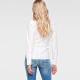 G-Star RAW® Slim Long Sleeve Shirt Blanco