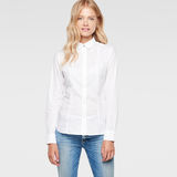 G-Star RAW® Slim Long Sleeve Shirt Blanco
