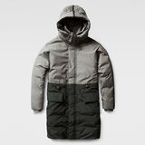 G-Star RAW® Foul Weather Hooded Relaxed Coat Grau flat front