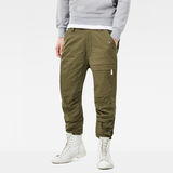 G-Star RAW® Rackam Tapered Cargo Pants Green model front