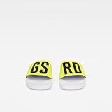 G-Star RAW® Cart GSRD Slide Yellow both shoes