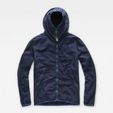 G-Star RAW® Strett Hooded Gymbag Jacket Dark blue flat front