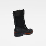 G-Star RAW® Stooke Zip Boots Black sole view