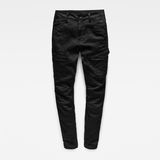 G-Star RAW® Rovic Deconstructed Mid Waist Skinny Pants Black model front