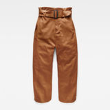 G-Star RAW® Bronson Xl Paperbag Waist Pants Brown model front