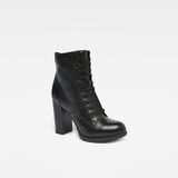 G-Star RAW® Roofer Heel Boots Black side view