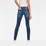 G-Star RAW® 5620 G-Star Elwood Mid Waist Skinny Jeans Medium blue