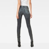 G-Star RAW® Powel Mid Waist Skinny Jeans Grey