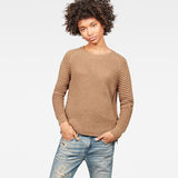 G-Star RAW® RC Suzaki Knit Brown model front