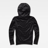 G-Star RAW® Motac Dc Hooded Sweater Black model side