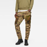 G-Star RAW® Rovic Mix 3D Tapered Pants Beige model front