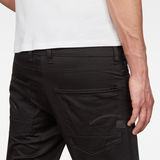 G-Star RAW® Motac-X Deconstructed 3D Slim Jeans Black front flat