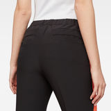 G-Star RAW® D-staq High-Waist Skinny Pull On Pants Black model back zoom