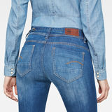 G-Star RAW® Midge Saddle Mid Waist Straight Jeans Medium blue