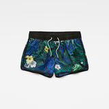 G-Star RAW® Dend Patterned Swimshort Green front bust